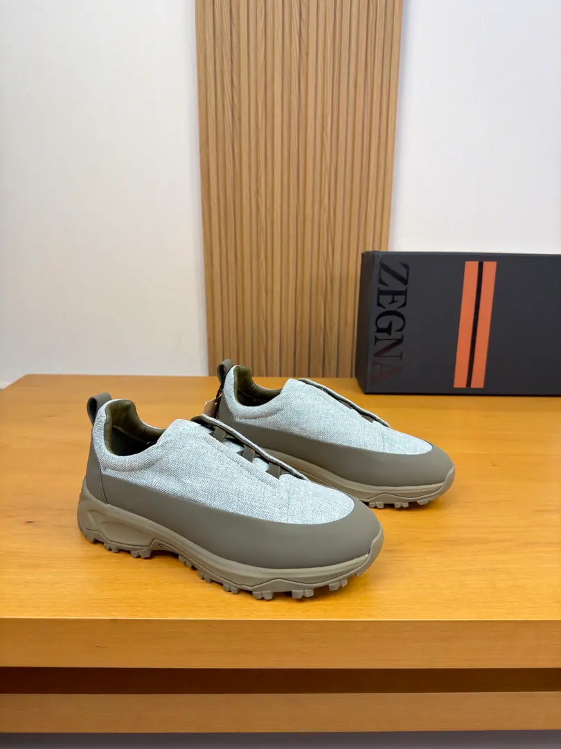 【Zegna】Jenya. High-end quality Original List·Leisure sports shoes Original🔝The branded cowboy canvas., Silk millet..Cracker process, Shoe tongue..- It's a plastic brand.logo, Take it easy. Uchi.: Water-tied cow skin. Otsumi!: It's so light.TPU·Rubber bubbles: Form Super-high-quality control.·- I'm doing a little work.: Highlight(High-end·- How expensive.·Slot) Size: 39-44（38, 45, Make a reservation.)·Z0122