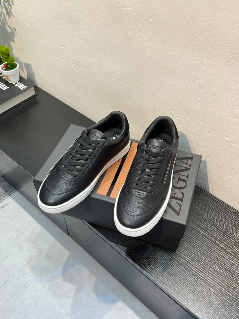 Jenya.《zegna*》Latest·Explosive. Leisure shoes., Top brand♠️Luxury~Requisitions, Top~Quality. The shoe face is to be paired with a gas-frozen fabric with a ten-frozen pony mat., - Fine work.. The original fashion style is soft and rubber-resistant., The upper feet are soft and comfortable., Physically filmed material is even better., Size: 38-44（45Do it.）