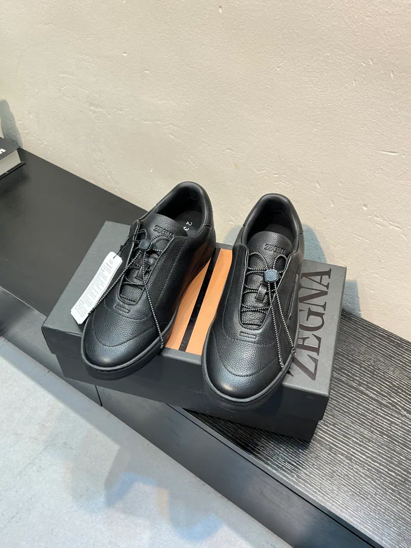Jenya.《zegna*》Latest·Explosive. Leisure shoes., Top brand♠️Luxury~Requisitions, Top~Quality. The shoe face is to be paired with a gas-frozen fabric with a ten-frozen pony mat., - Fine work.. The original fashion style is soft and rubber-resistant., The upper feet are soft and comfortable., Physically filmed material is even better., Size: 38-44（45Do it.）