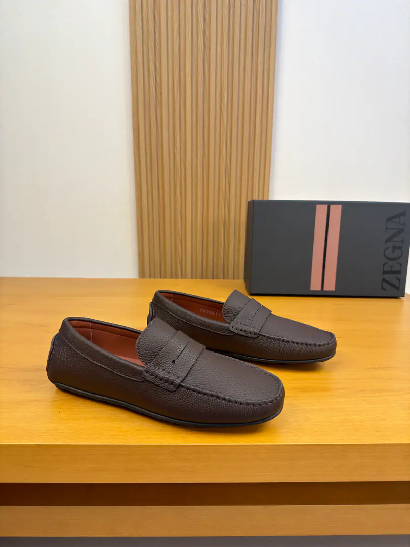 【Zegna】Jenya. High-end quality Original List·Leisure suites.(Ship shoes.) Original: 🔝Skin of a stale calf., Brand-loading decorations, Shoe Dan sews Mark wires manually. Uchi.: Water-tied cow skin. Otsumi!: It's so light.·TPRRubber. Form Super-high-quality control.·- I'm doing a little work.: Highlight(High-end·- How expensive.·Slot) Size: 39-44（38, 45, 46, Make a reservation.)·0703