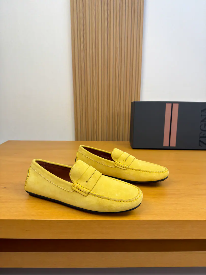 【Zegna】Jenya. High-end quality Original List·Leisure suites.(Ship shoes.) Original: 🔝Anti-feathers., Brand-loading decorations, Shoe Dan sews Mark wires manually. Uchi.: Water-tied cow skin. Otsumi!: It's so light.·TPRRubber. Form Super-high-quality control.·- I'm doing a little work.: Highlight(High-end·- How expensive.·Slot) Size: 39-44（38, 45, 46, Make a reservation.)·0703